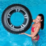 Salvavidas Inflabe En Forma De Rueda Bestway 36016 Pileta - Imagen 2