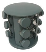 Especieros Giratorio Condimentero X12 Frascos Especias - Imagen 5