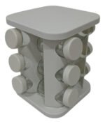 Especieros Giratorio Condimentero Especias X12 Frascos