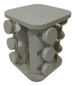 Especieros Giratorio Condimentero Especias X12 Frascos - Imagen 2