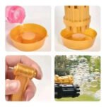 Juguete Pistola Burbujero Ametralladora Automatico Tiny - Imagen 3