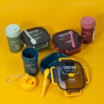 Set Lunchera Hermético Con Divisiones Vianda Escolar Vaso - Imagen 8