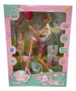 Tiny Muñeca Con Monopatin Y Accesorios - Imagen 2