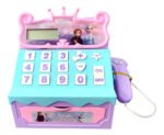 Caja Registradora Frozen De Disney Con Sonido Jeg 54525 Color Celeste - Imagen 2