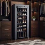 Botinero Organizador De Botas Zapatos 9 Estantes Color Gris