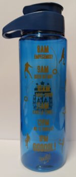 Botella Deportiva Agua Argentina Gimnasio 750ml Pico Tapa - Imagen 2