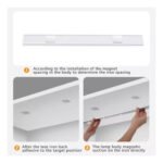 Tira 4 Luces Led Sensor Cocina Bajo Mesada Alacena 60cm Usb - Imagen 6