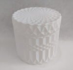 Caramelera De Vidrio Colores 10 X 11 Cm Baby Movil Color Blanco - Imagen 2