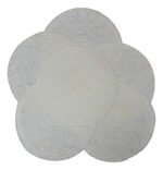 Pack X 6 Individuales De Mesa Deco Redondos Rusticos 38cm Color Natural Lisa - Imagen 2