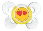Chupete Bebe Chicco Physio Comfort Smile 6-12m Babymovil Color Amarillo Período De Edad 0-6 Meses