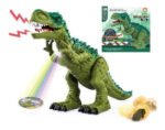 Muñeco Dinosaurio Luz Sonidos Camina Pone Huevos Proyecta - Imagen 11
