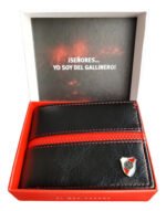 Billetera River Plate Licencia Cuero Ecologico Color Negro - Imagen 7