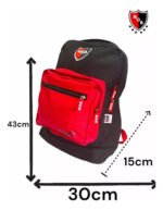 Mochila Escolar Club Urbana Reforzada Newels Rosario Central - Imagen 4