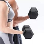 Set 2 Mancuernas Pesa Pvc Rellena Premium 10 Kg Gimnasio - Imagen 5