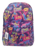 Mochila Escolar Colegio Nena Nene Porta Notebook Babymovil Color Negro Cool Diseño De La Tela Estampado - Imagen 2