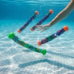 Set Juego Buceo X4 Palitos Submarinos Tela Sumergible Base-x - Imagen 3