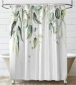 Cortina Baño Estampada Premium Quality 180x180 Con Ganchos - Imagen 31