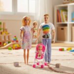 Juguete Muñeca Tiny Y Su Familia 31cm 53866 Con Accesorios - Imagen 2