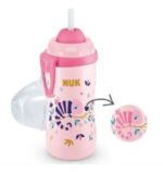 Vaso Nuk Bebe Flexi Cup 300ml Con Sorbete Antiderrame