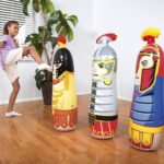 Puching Ball Punch Inflable Involcable Gladiador Bestway - Imagen 3