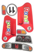 Andarin Pata Pata Racing Rondi Color Rojo - Imagen 7