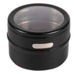 Especieros Condimenteros Imantados X6 Magneticos Ms Color Negro - Imagen 3