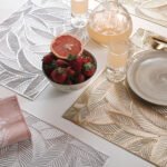 Individual De Mesa Calado Pack X 6 Forma De Hojas 30x45cm - Imagen 11