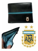 Billetera Afa + Caja Ideal Unico + Argentina Pasión Color Negro - Imagen 4