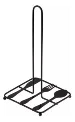 Porta Rollo Papel De Cocina Metal Diseño Premium Bazar