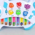 Juguete Bebe Didáctico Piano Organito Vaquita Luz Sonidos - Imagen 5