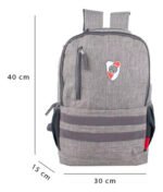 Mochila River Plate Grande Colegio Escolar Adolescente - Imagen 2