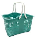 Set X2 Canasto Multiuso Organizador Plástico Manija Cocina - Imagen 19