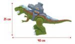 Robot Dinosaurio Juguete Dym Dp11 Verde Con Luz Tira Pelotas - Imagen 6