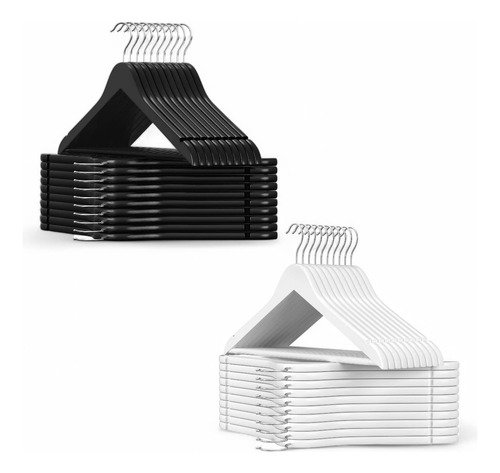 Pack X 12 Percha De Madera Lustrada Calidad Baby Movil