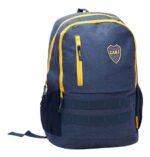 Mochila Boca Juniors 17,5 Pulgadas Modelo Color Azul Diseño De La Tela Liso - Imagen 2