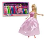 Muñeca Poppi Doll Kiara Princesa Articulada Con 12 Vestidos Y Accesorios - Imagen 4