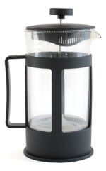 Cafetera Prensa Francesa Émbolo 600 Ml Vidrio Negro Marca D