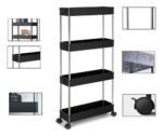 Carrito Organizador De Cocina Angosto Con 4 Estantes Ruedas - Imagen 8