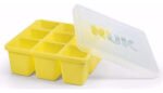 Cubetera Para Alimentos Nuk Bebe Fresh Food Silicona C/ Tapa Color Amarillo - Imagen 3
