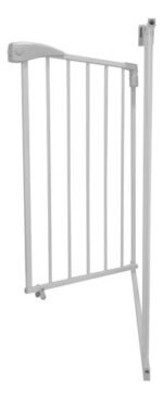 Puerta De Seguridad Bebe Niños Metalica Extensible Escalera - Imagen 8