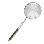 Espumadera Colador Malla Reforzada Acero Inoxidable 18 Cm - Imagen 2