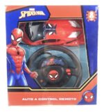 Spiderman Auto A Control Remoto Basico Hombre Araña Color Azul Y Rojo - Imagen 3