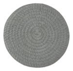 Pack X 6 Individuales De Mesa Deco Redondos Rusticos 38cm