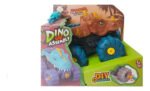 Dino Car Assembly Triceratops Marron Vehiculo Para Armar