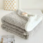 Frazada Corderito Bebe Cuna Funcional Manta 100x140 City - Imagen 5