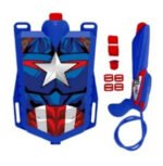 Mochila Pistola Lanza Agua Spiderman Cap America Boca River - Imagen 7