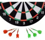Juego De Dardos Tiro Al Blanco Tablero Reversible - Imagen 8