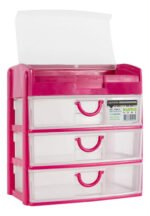 Cajonera Organizadora 3 Cajones Escritorio Maquillaje Kuma - Imagen 9