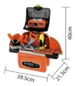 Valija Mochila Banco Taller Herramientas 2 En 1 Babymovil - Imagen 3