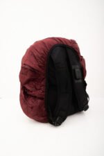 Mochila Antirrobo Con Candado Porta Notebook Reforzada Color Verde Diseño De La Tela Liso - Imagen 7